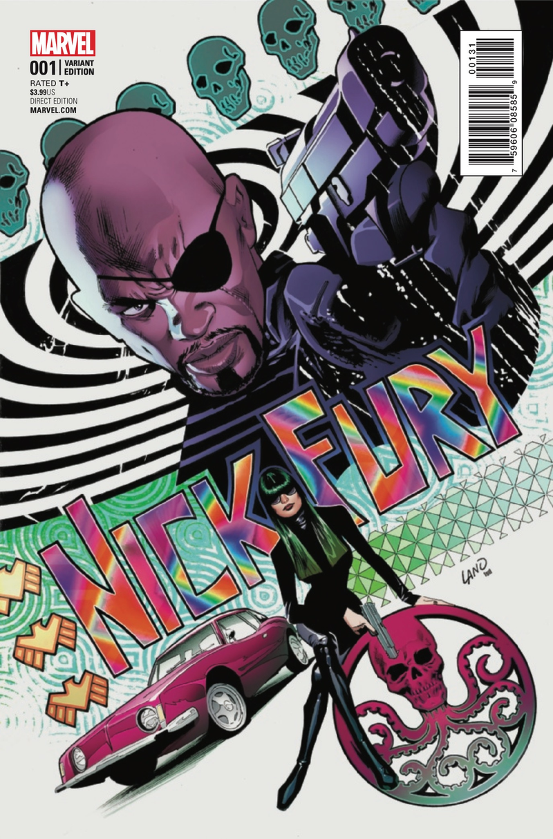 Image: Marvel Comics; variant by Greg Land and Frank D’Armata